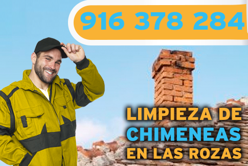 Limpieza de chimeneas en Las Rozas de Madrid.