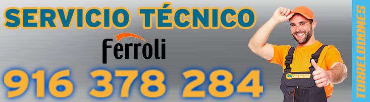 servicio tecnico Ferroli Torrelodones.