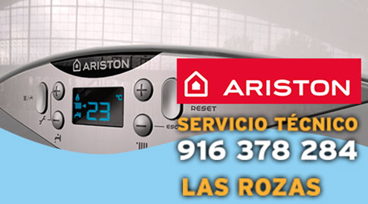 servicio técnico calderas Ariston en Las Rozas de Madrid.