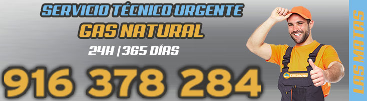 SERVICIO TÉCNICO URGENTE GAS NATURAL EN LAS MATAS