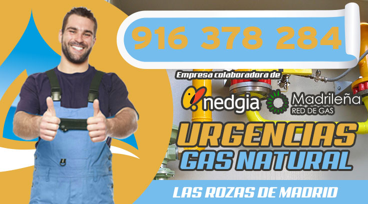 URGENCIAS DE GAS NATURAL EN LAS ROZAS DE MADRID